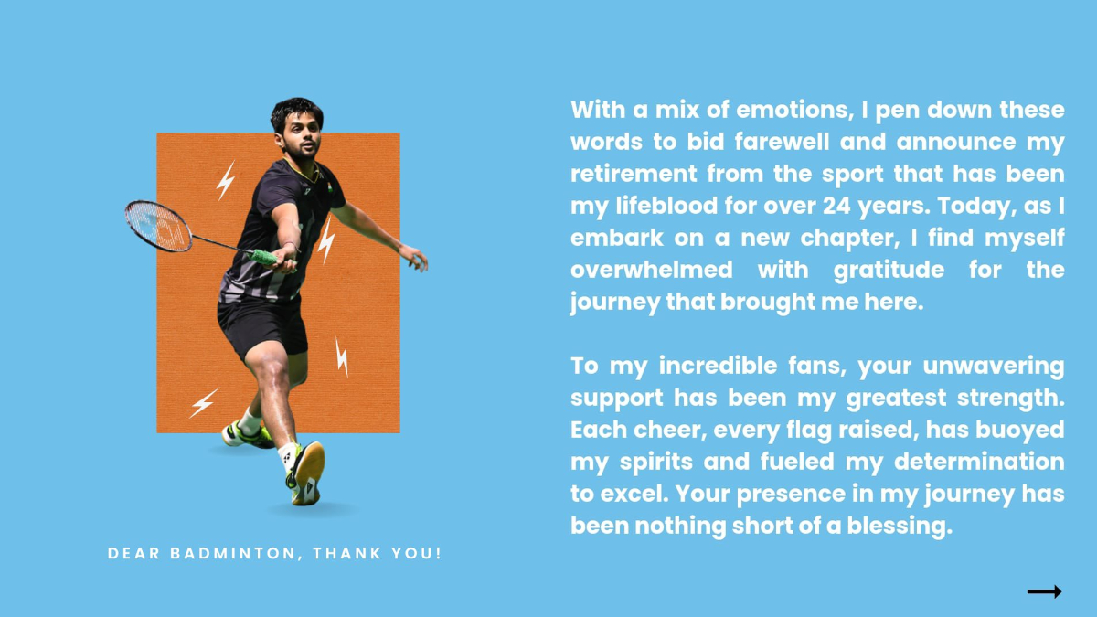 world-cships-medal-winning-shuttler-b-sai-praneeth-retires-from-international-badminton